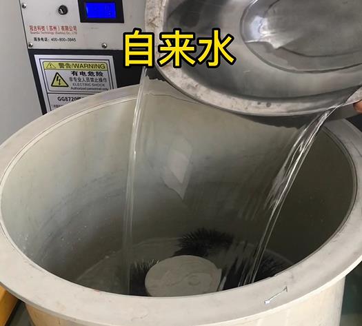 双塔不锈钢箍抛光用水